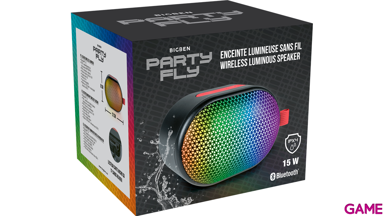Altavoz compacto luminoso multicolor-1