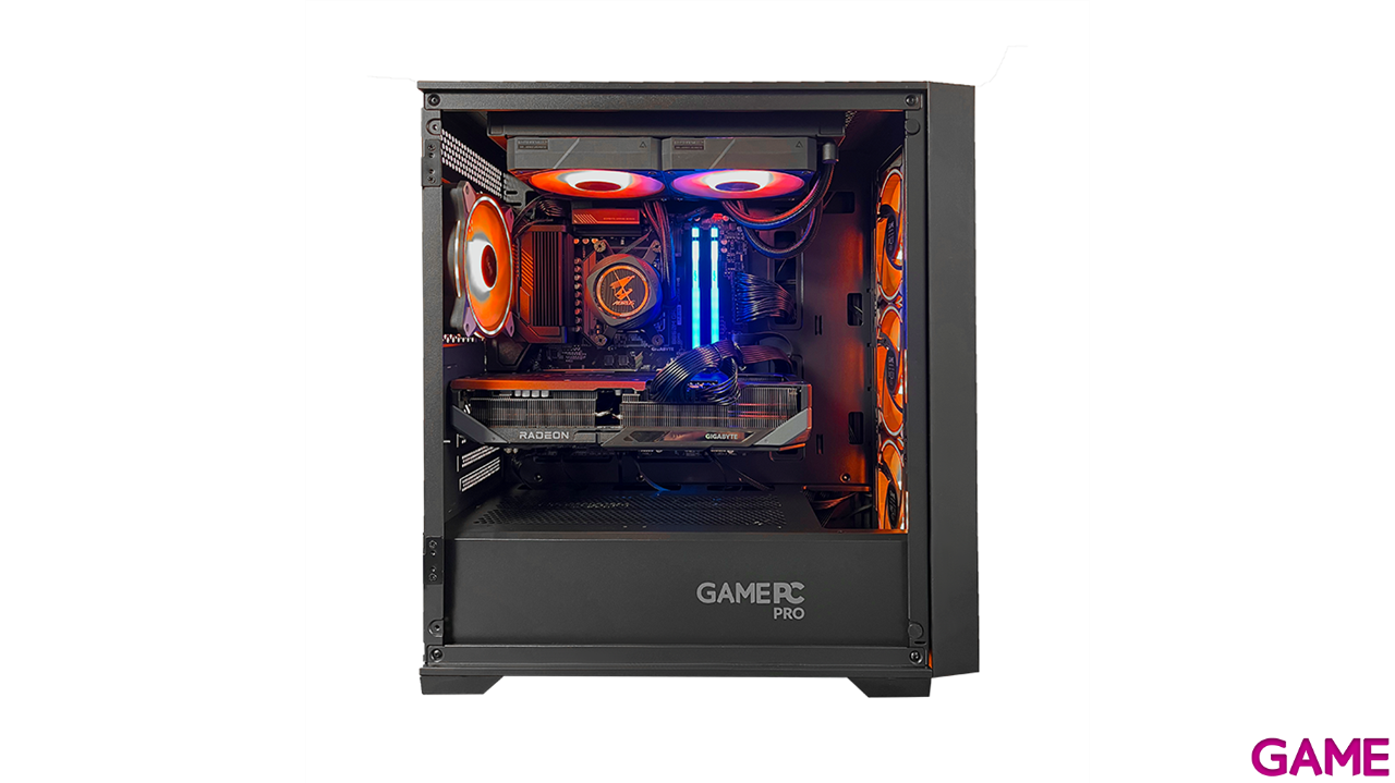 GAMEPC Pro AMD 25R79070X Ryzen 7 7700X - RX 9070XT - 32GB - 2TB SSD - W11(sin activar) - Ordenador Sobremesa Gaming-4