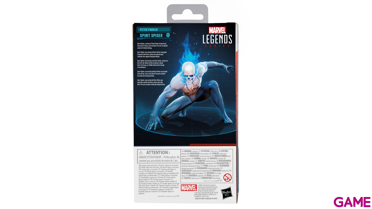 Figura Marvel Legends series Spirit Spider de 15 cm-1