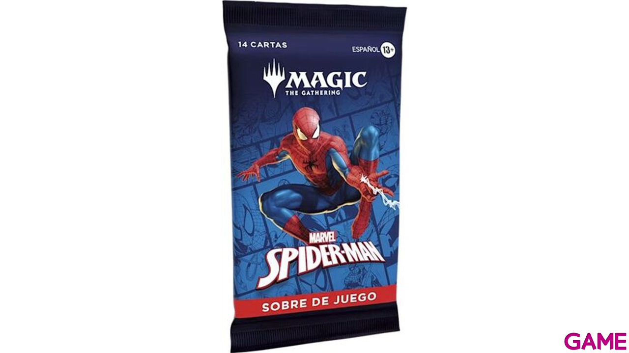 Sobre de cartas Magic the Gathering Spider-Man Play Booster (castellano)-0