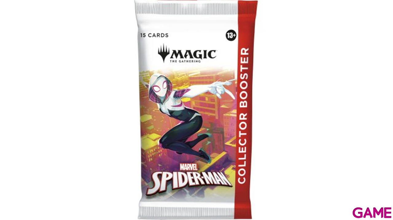 Sobre de cartas Magic the Gathering Spider-Man Collector Booster (inglés)-0