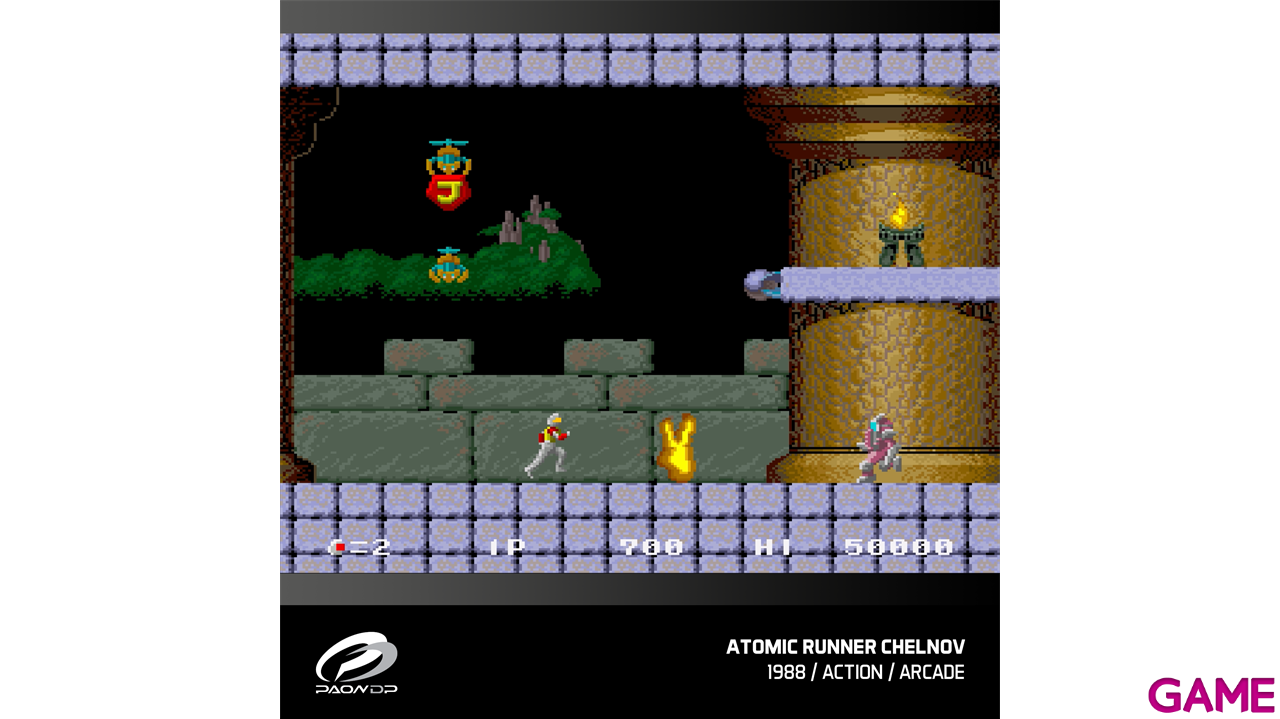 Cartucho Evercade Windjammers, Karnov & Friends-4