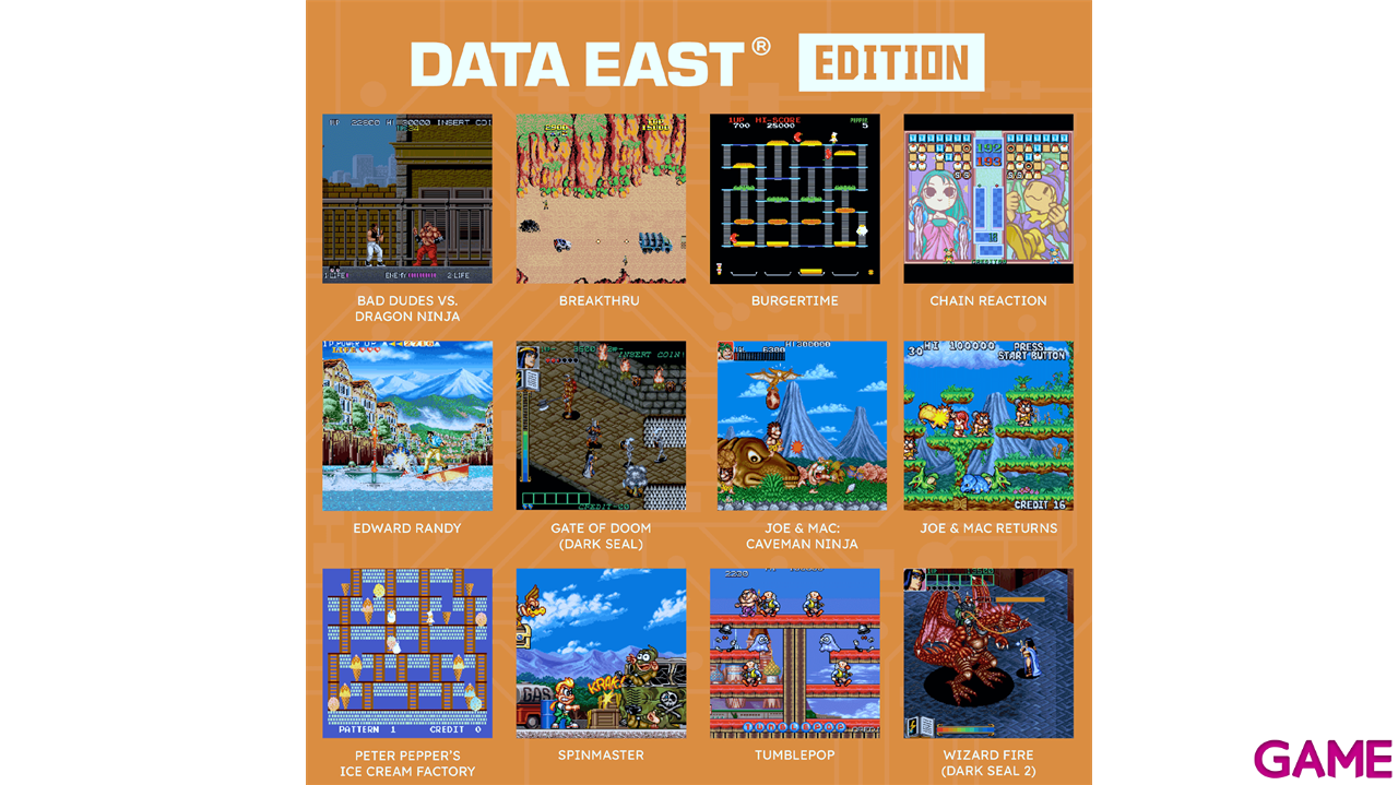 Consola Evercade Super Pocket Data East Edition-2