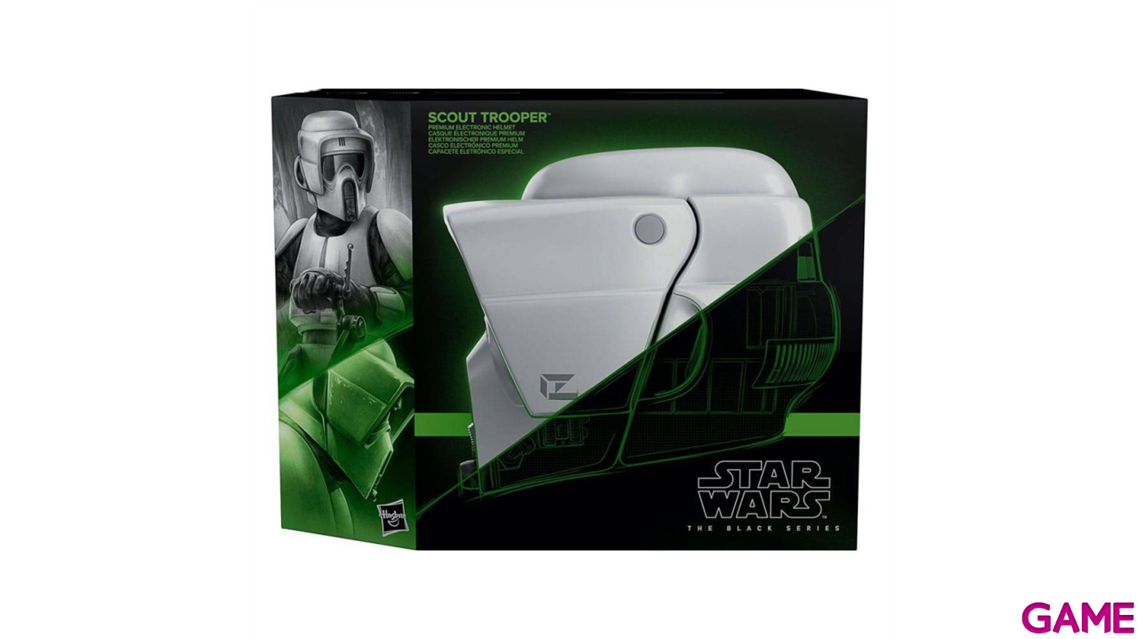 Replica Casco electronico Star Wars Black series Scout Trooper (escala 1:1)-2