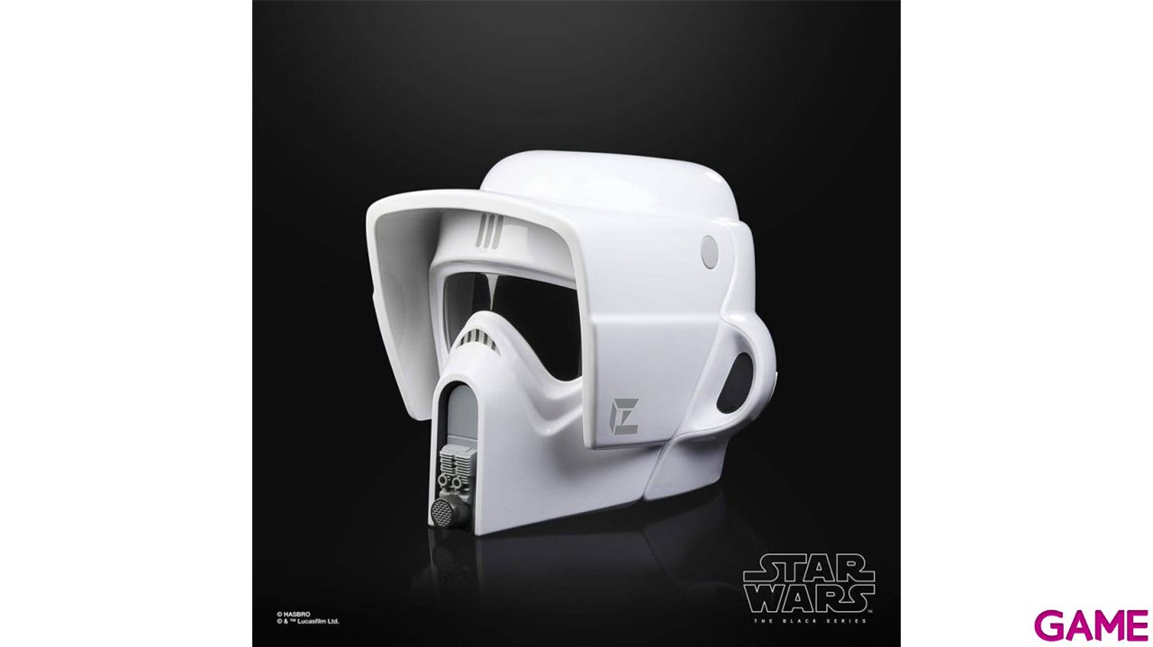 Replica Casco electronico Star Wars Black series Scout Trooper (escala 1:1)-3