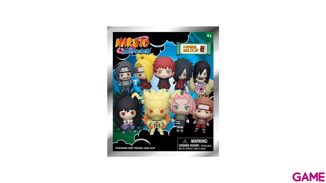 Colgante 3D Naruto 3D Series 6 para Mochilas y bolsos (surtido)-3