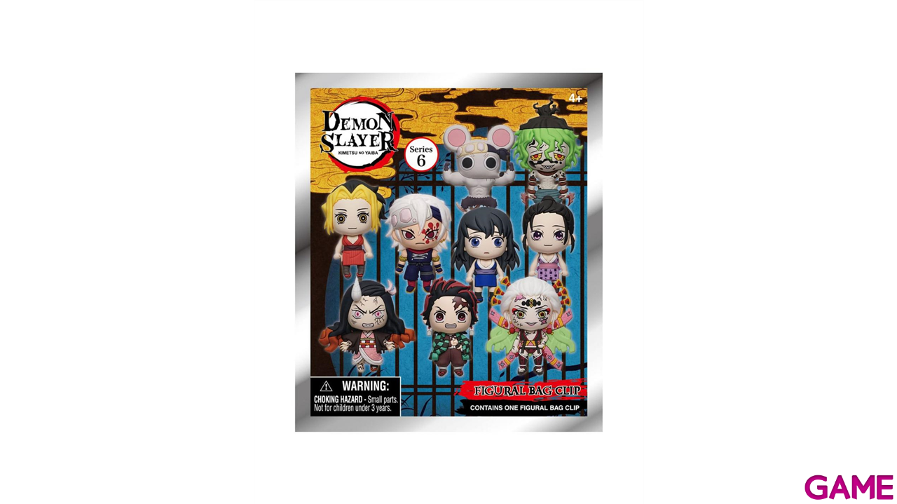 Colgante 3D Demon Slayer (Season 2) Series 6 para Mochilas y bolsos (surtido)-1
