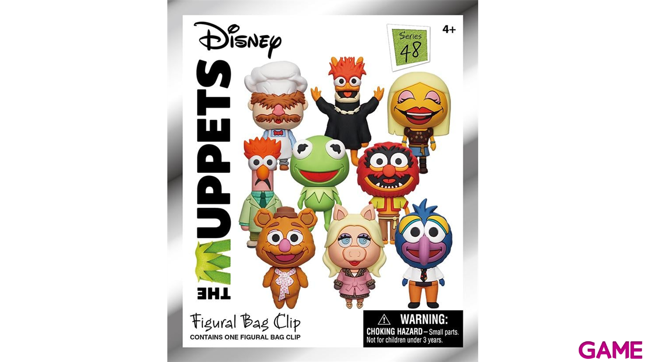 Colgante 3D Disney The Muppets para Mochilas y bolsos (surtido)-0