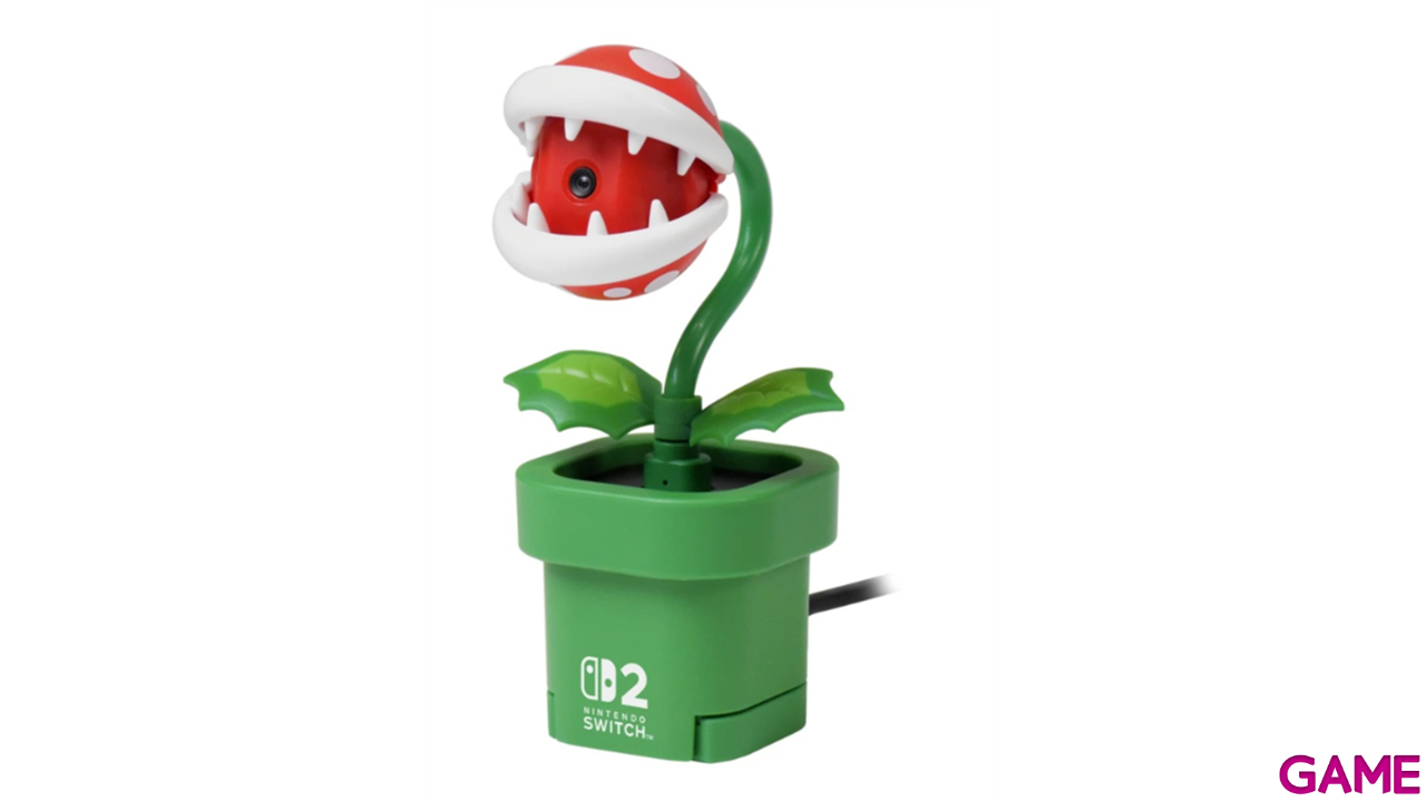 Nintendo Switch 2 Cámara Planta Piraña-3