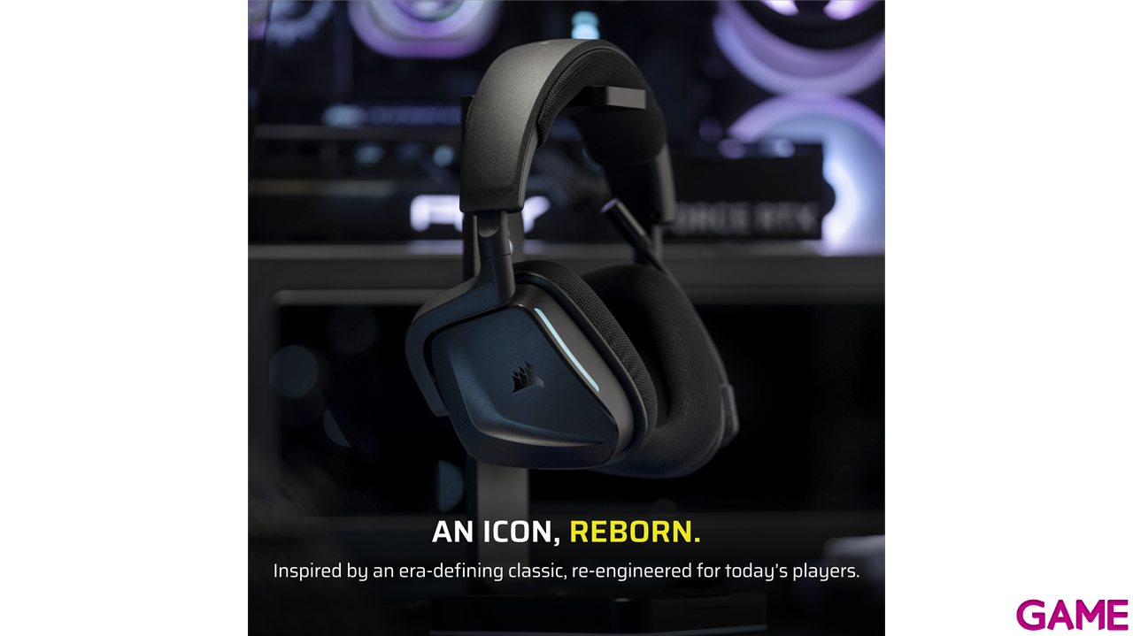 Corsair Void Wireless V2 Bluetooth Negro Carbon - PC - PS5 - PS4 - Switch - Movil - Auriculares Gaming-9