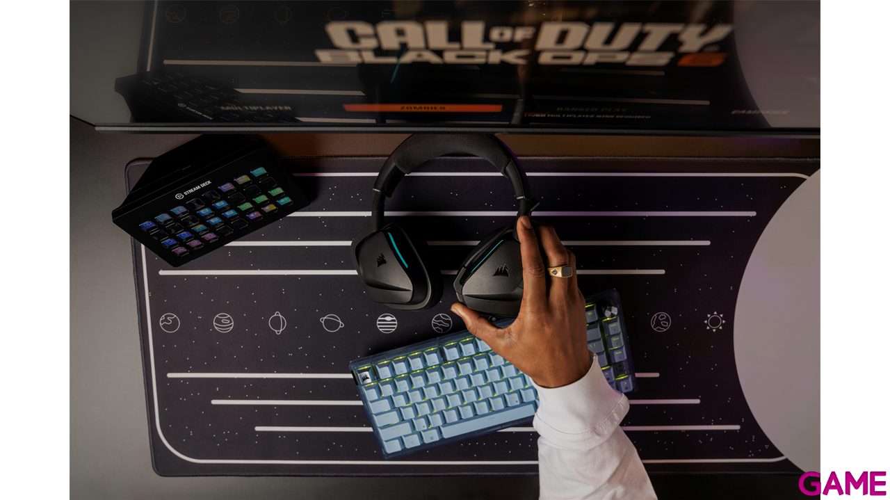 Corsair Void Wireless V2 Bluetooth Negro Carbon - PC - PS5 - PS4 - Switch - Movil - Auriculares Gaming-3