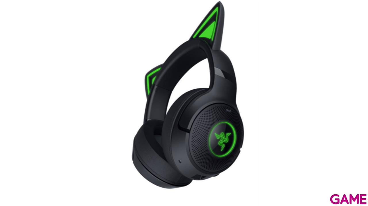 Razer Kraken Kitty V2 BT RGB Bluetooth Wireless Black PC - PS5 - PS4 - Switch - Movil - Auriculares Gaming-6