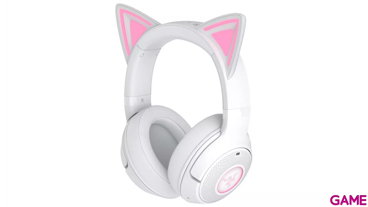 Razer Kraken Kitty V2 BT RGB Bluetooth Wireless White PC - PS5 - PS4 - Switch - Movil - Auriculares Gaming-5