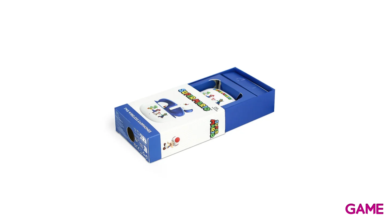 Earpods Bluetooth Super Mario Friends de color azul-3