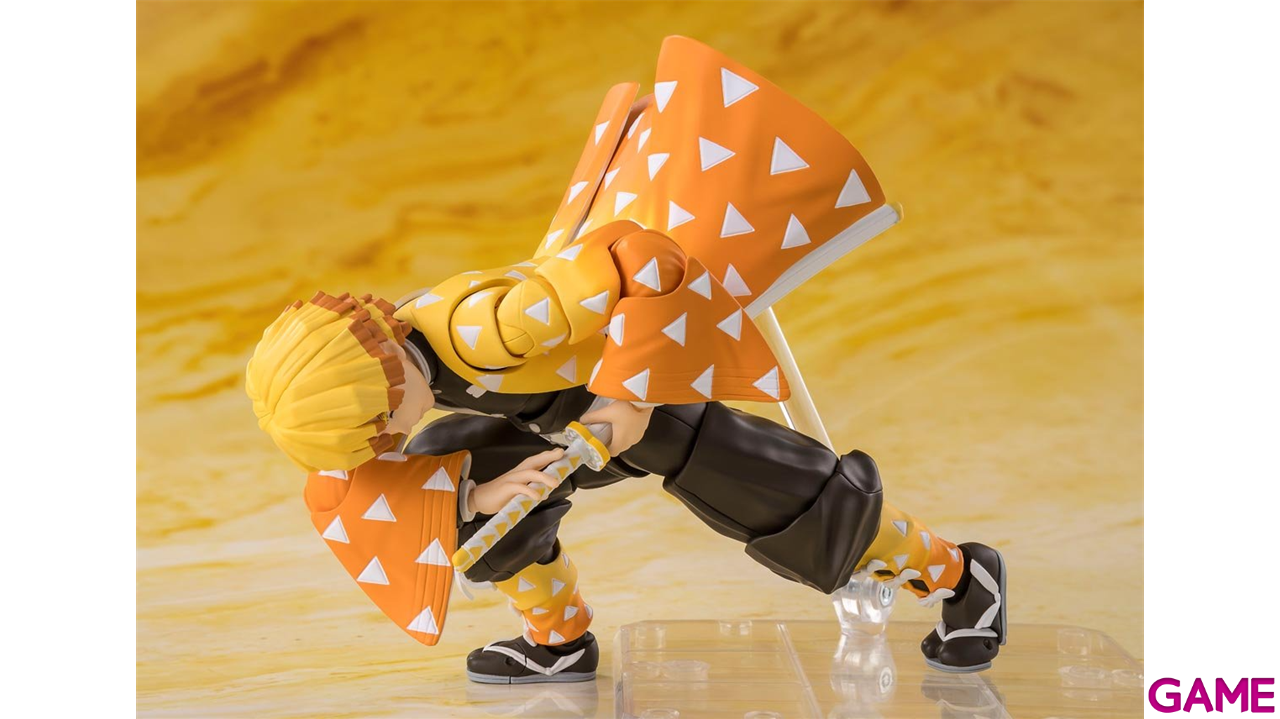 Figura Demon Slayer: Kimetsu no Yaiba S.H.Figuarts Zenitsu Agatsuma de 14 cm-2