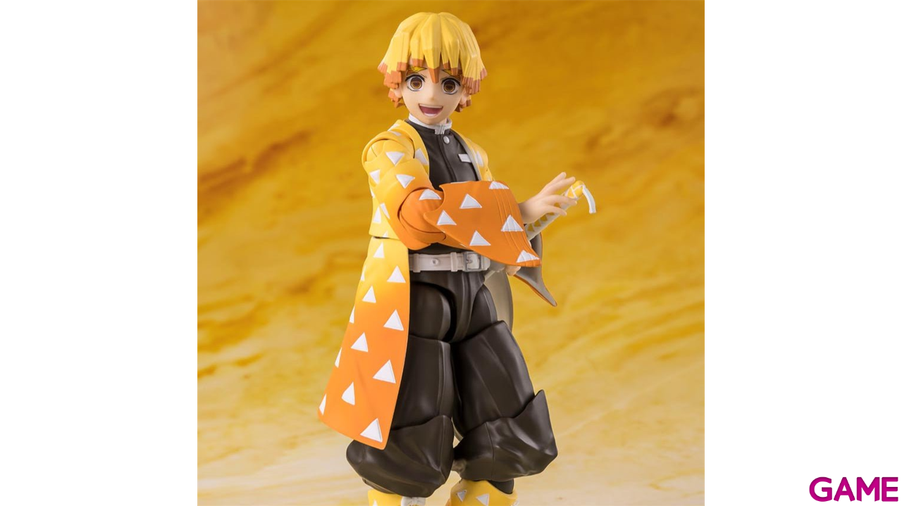 Figura Demon Slayer: Kimetsu no Yaiba S.H.Figuarts Zenitsu Agatsuma de 14 cm-3