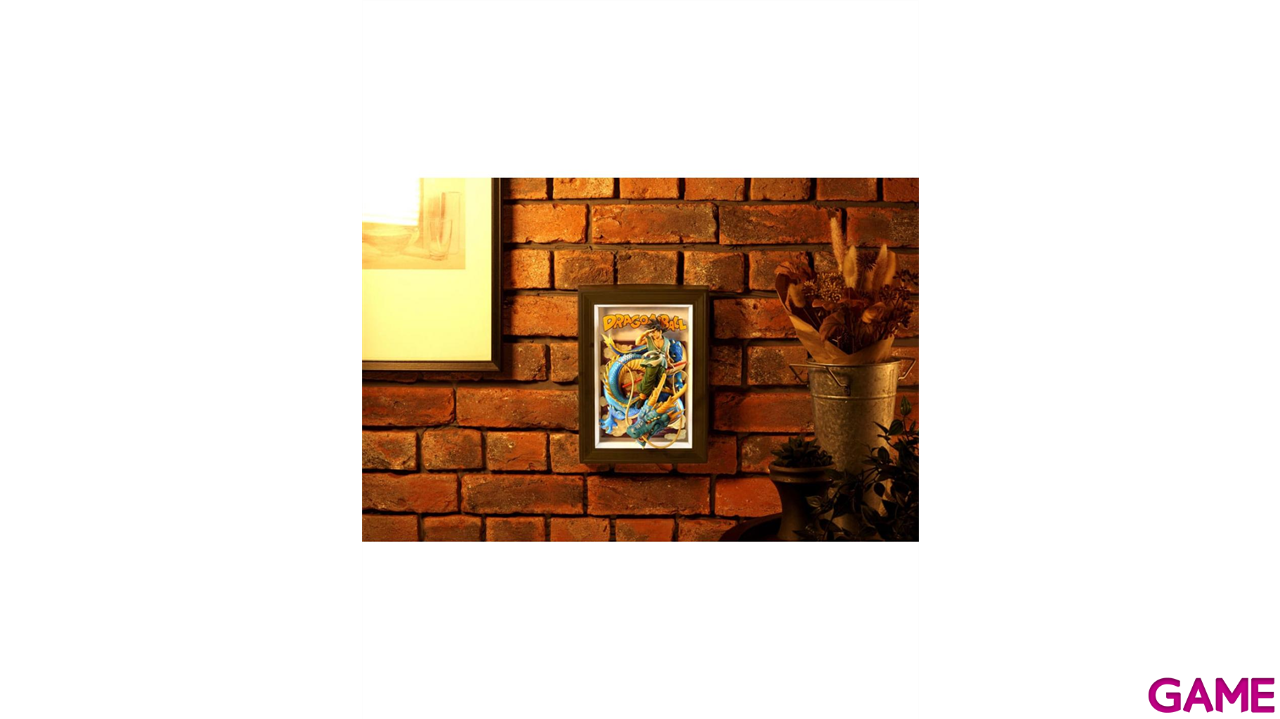 Cuadro 3D Dragon Ball Son Goku and Dragon de 27,5 cm-0
