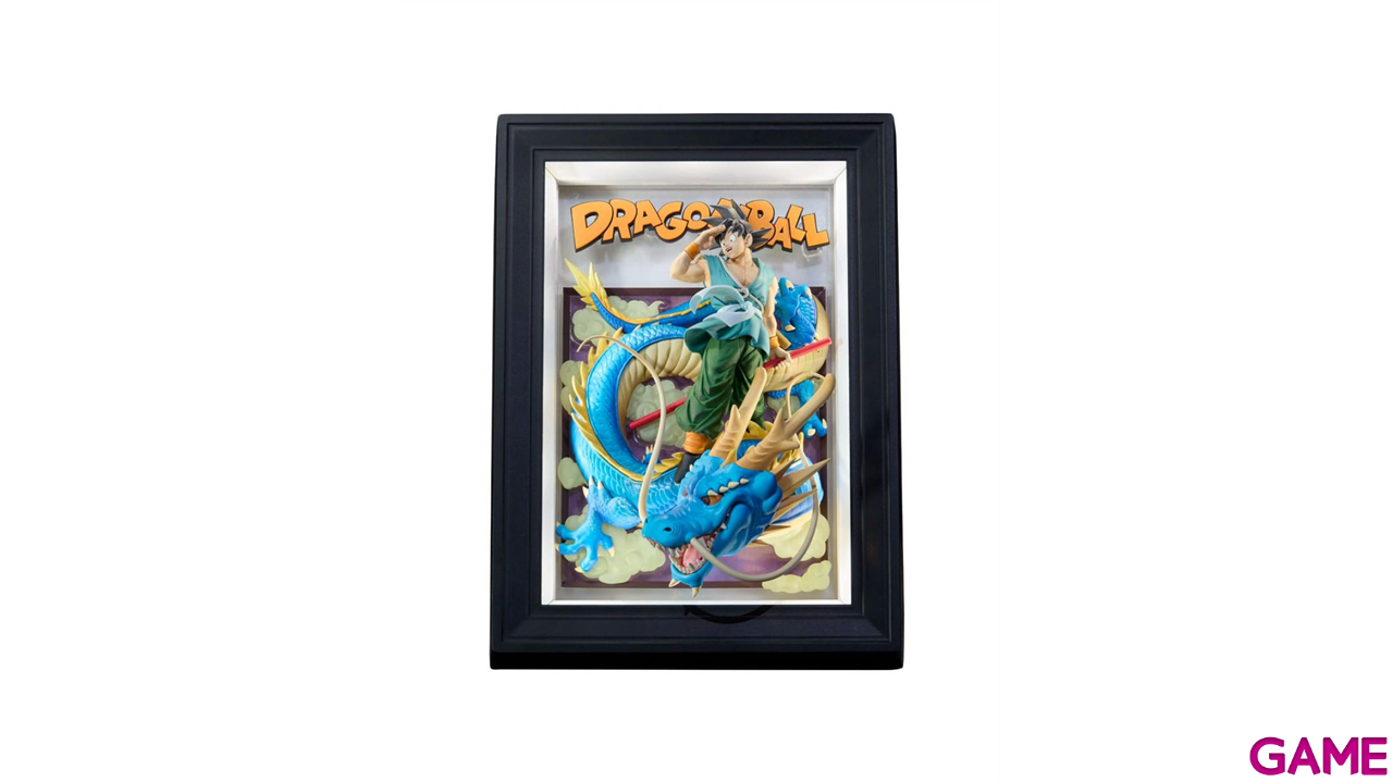 Cuadro 3D Dragon Ball Son Goku and Dragon de 27,5 cm-1