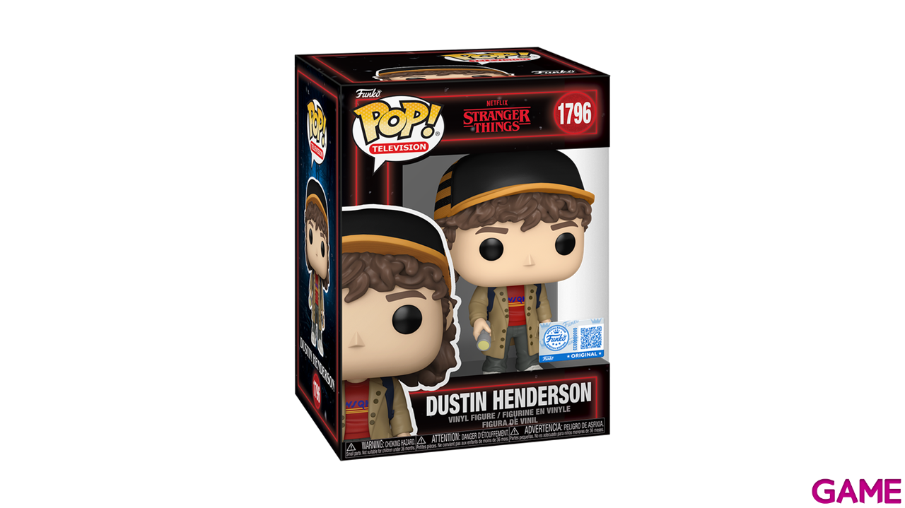 Figura POP Television: Dustin Henderson with Flashlight-0