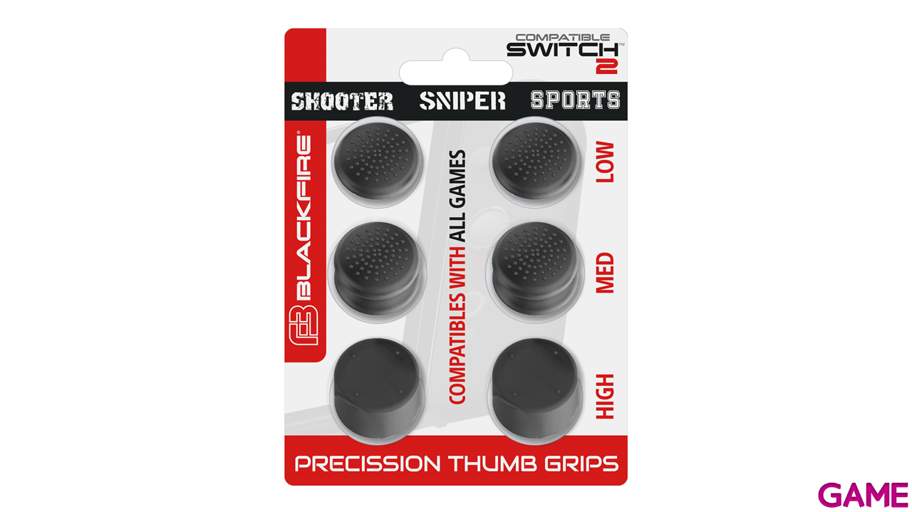 Blackfire Switch2 Thumbgrips Kit 6In1-3