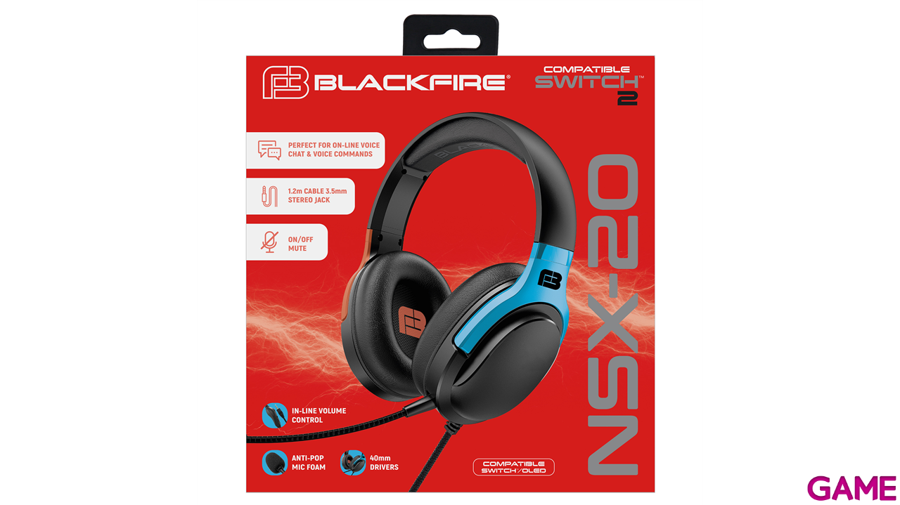 Blackfire Switch2 Gaming Headset NSX-20-2