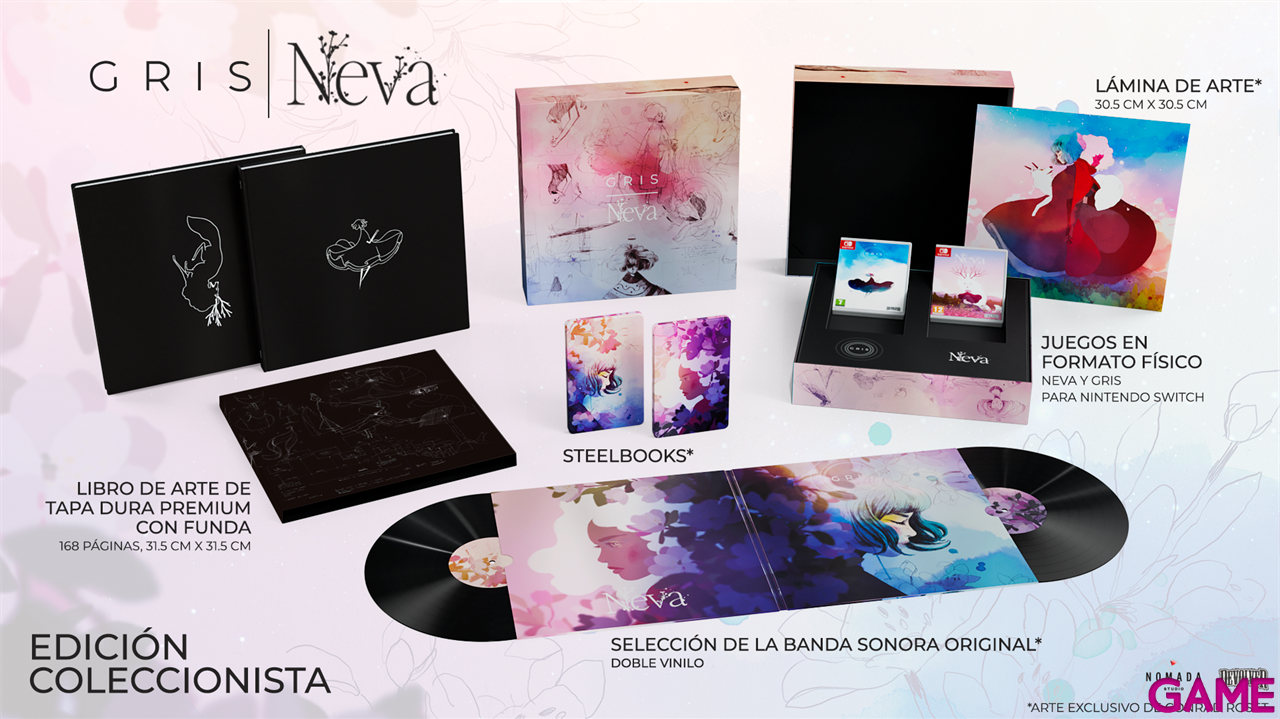 Pack GRIS y Neva Edición Coleccionista-0