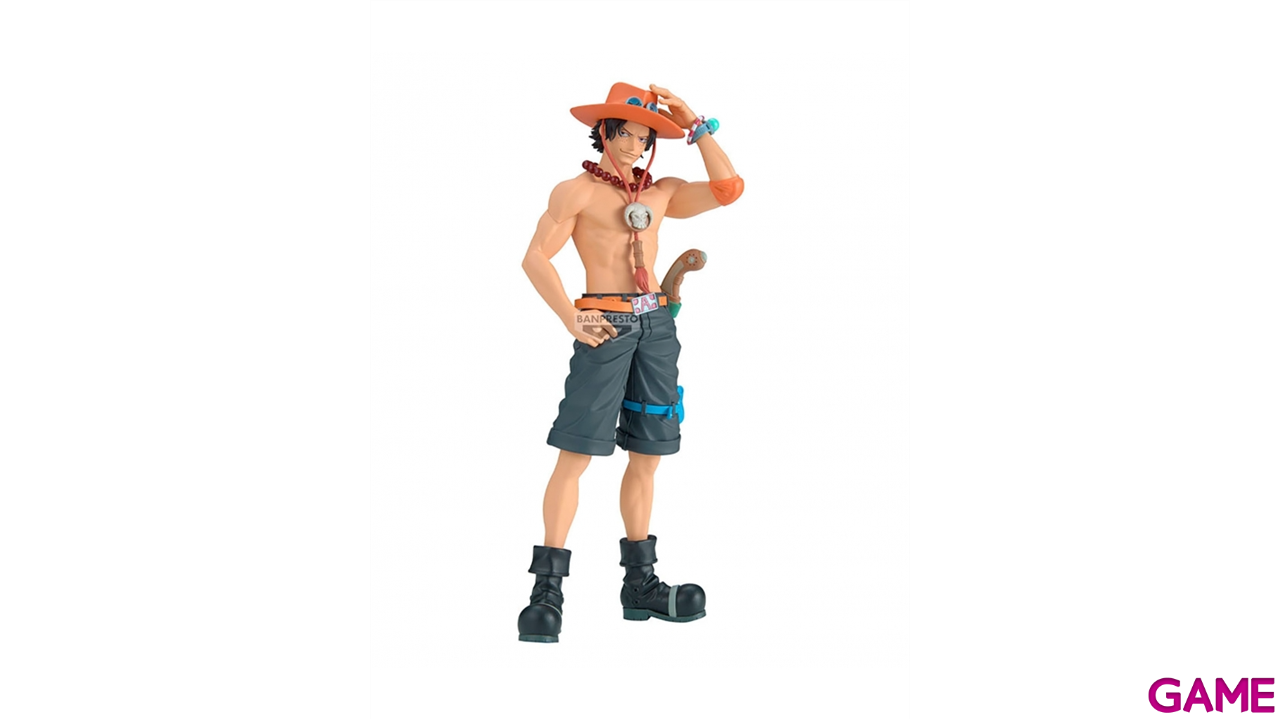Figura One Piece DXF The Grandline Series Special Portgas D.Ace de 20 cm-0