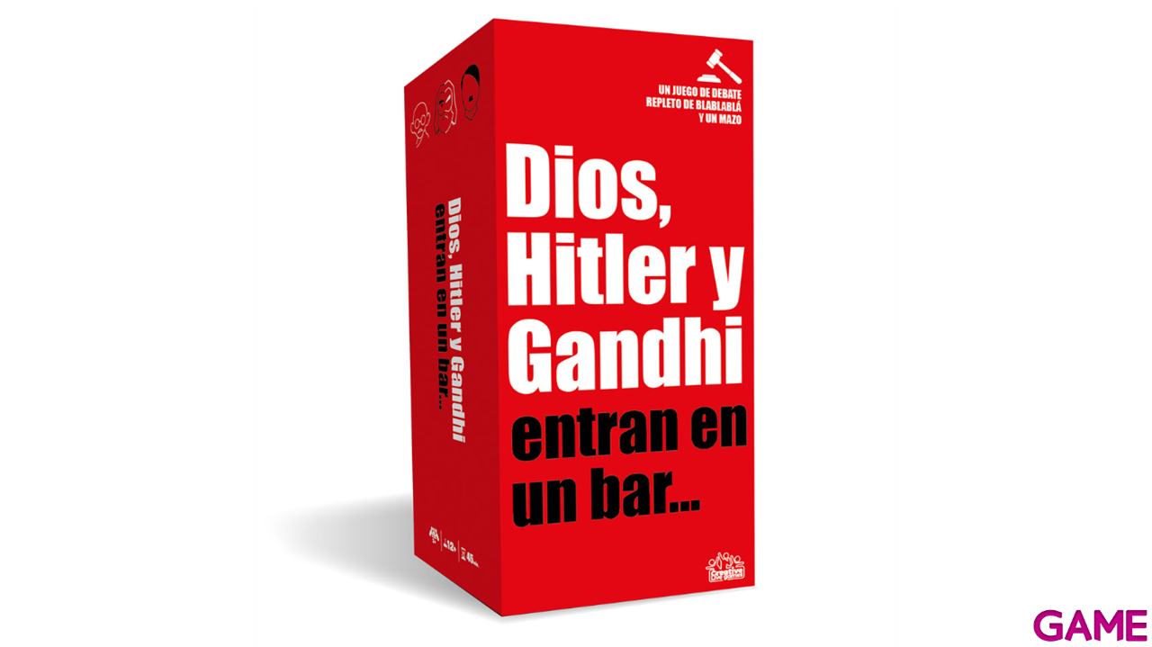 Dios, Hitler y Gandhi entran en un bar...-0