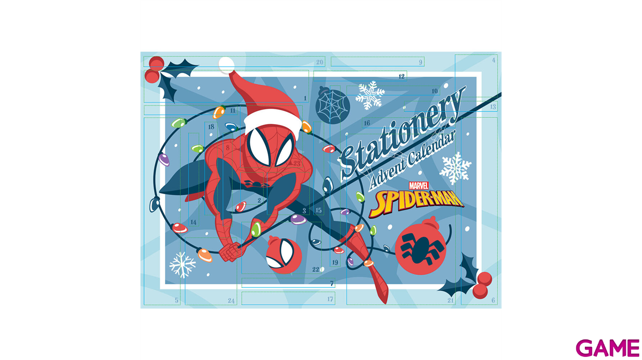 Spiderman - Calendario De Adviento 2025-0