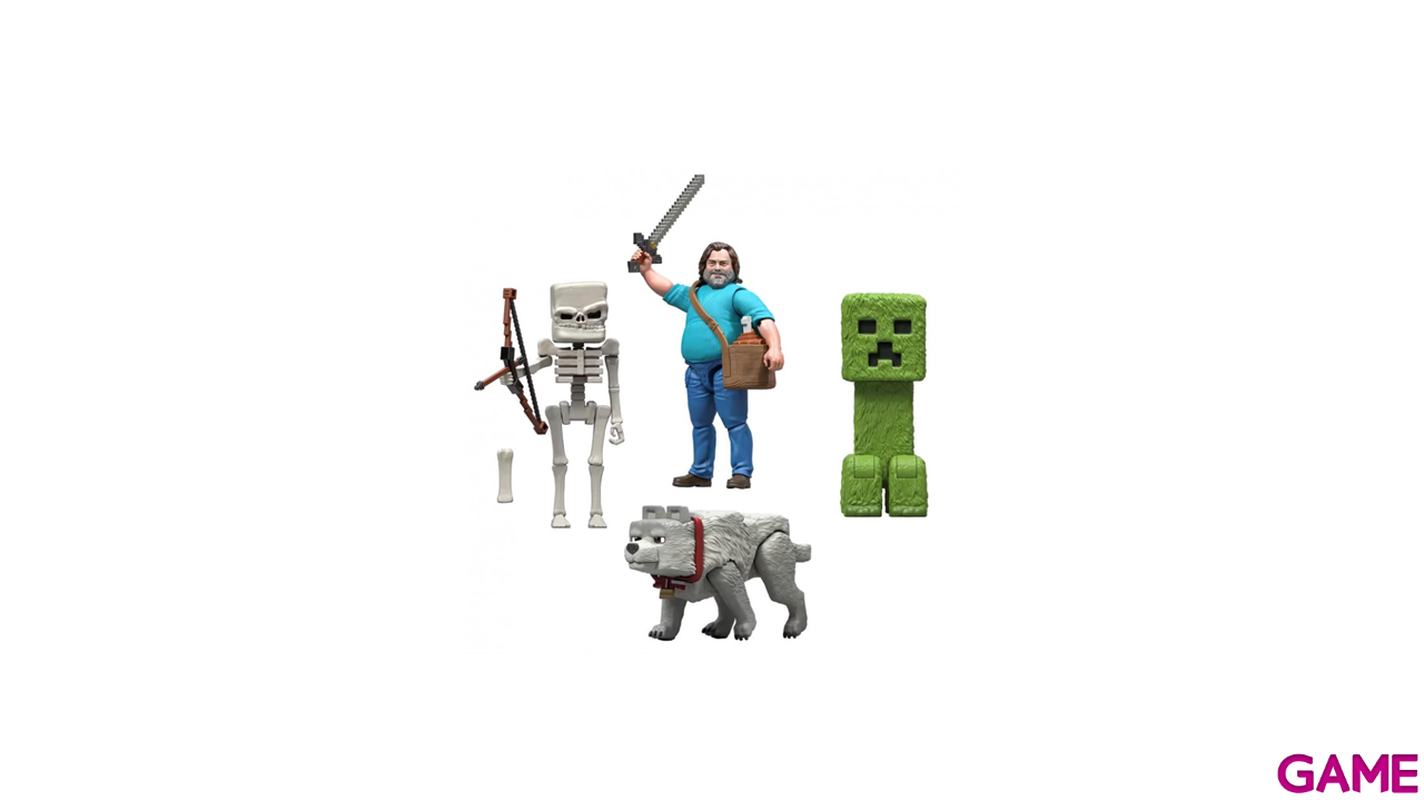 Minecraft La Película Figura de acción surtida-0