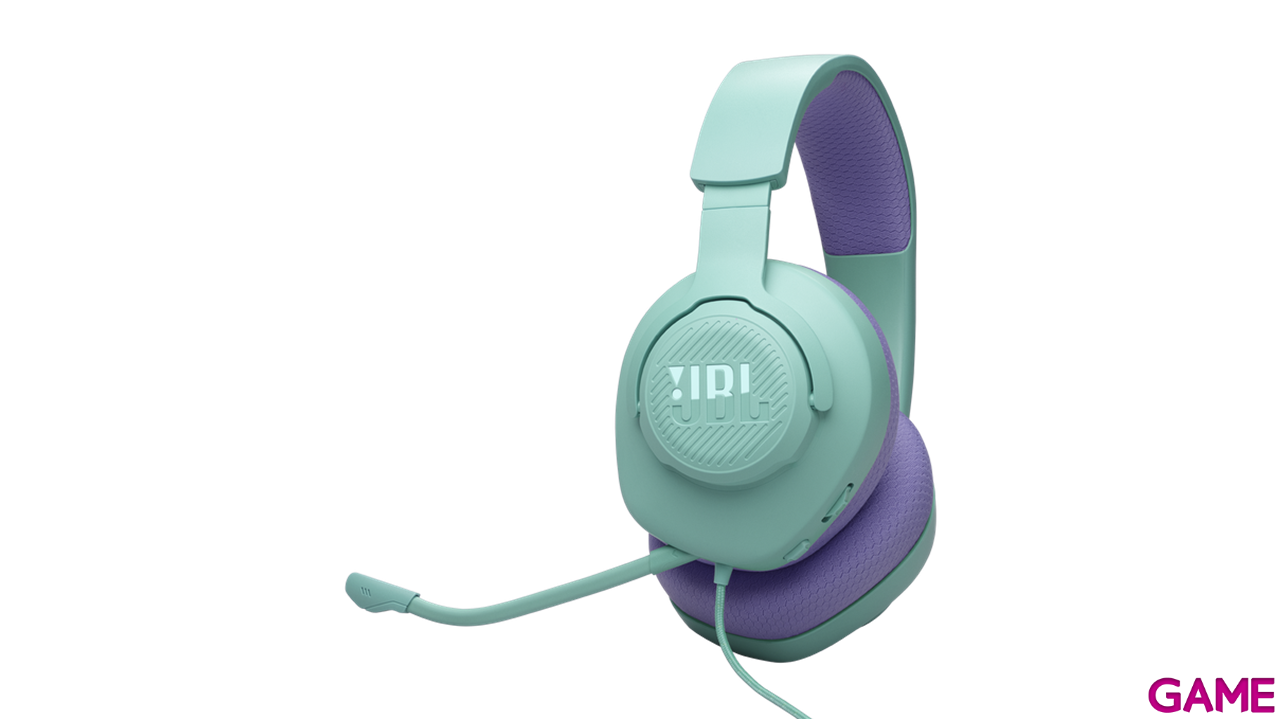 JBL Quantum 100 M2 Cyan PC - PS5 - PS4 - XBOX - Switch - Auriculares Gaming-6