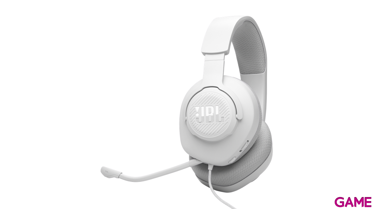 JBL Quantum 100 M2 White PC - PS5 - PS4 - XBOX - Switch - Auriculares Gaming-4