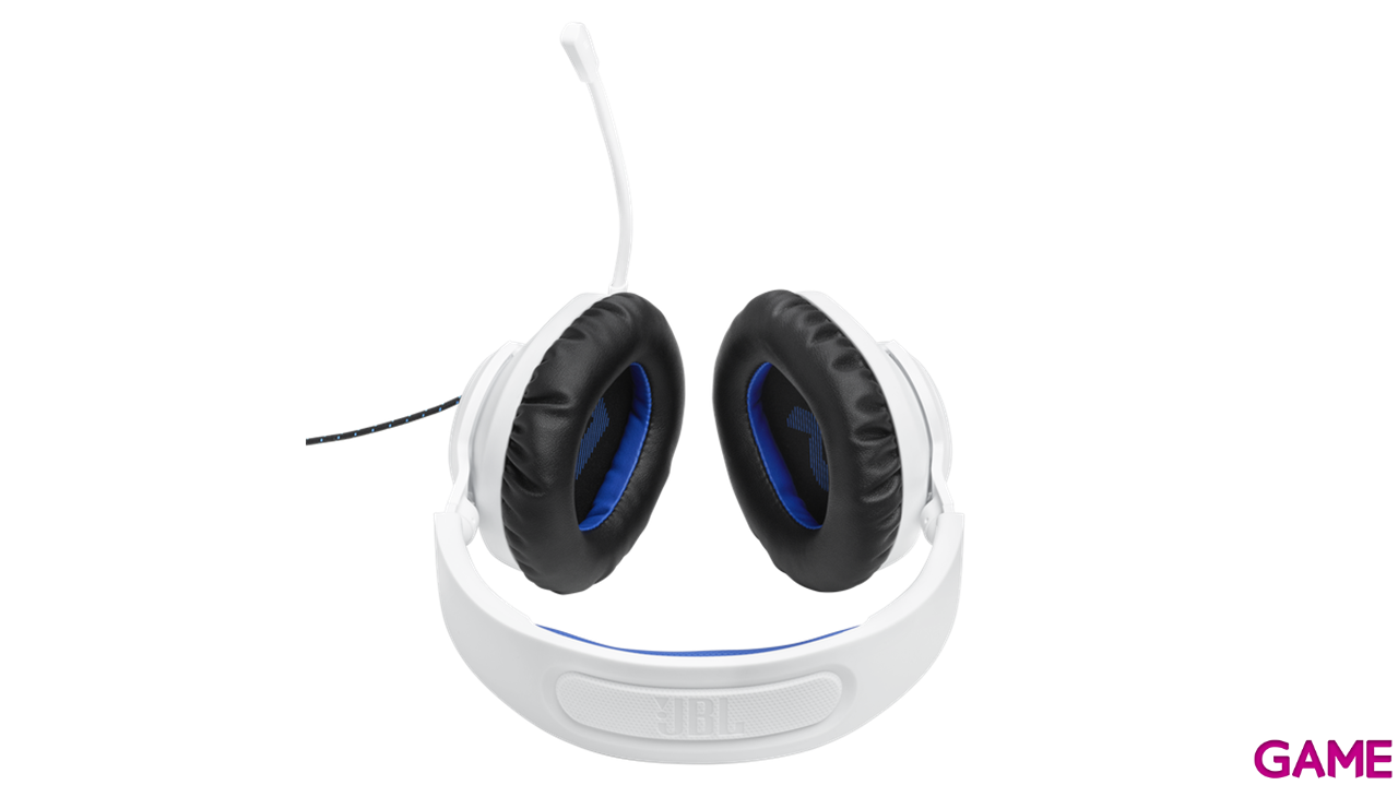 JBL Quantum 100P White Blue PC - PS5 - PS4 - XBOX - Switch - Auriculares Gaming-2