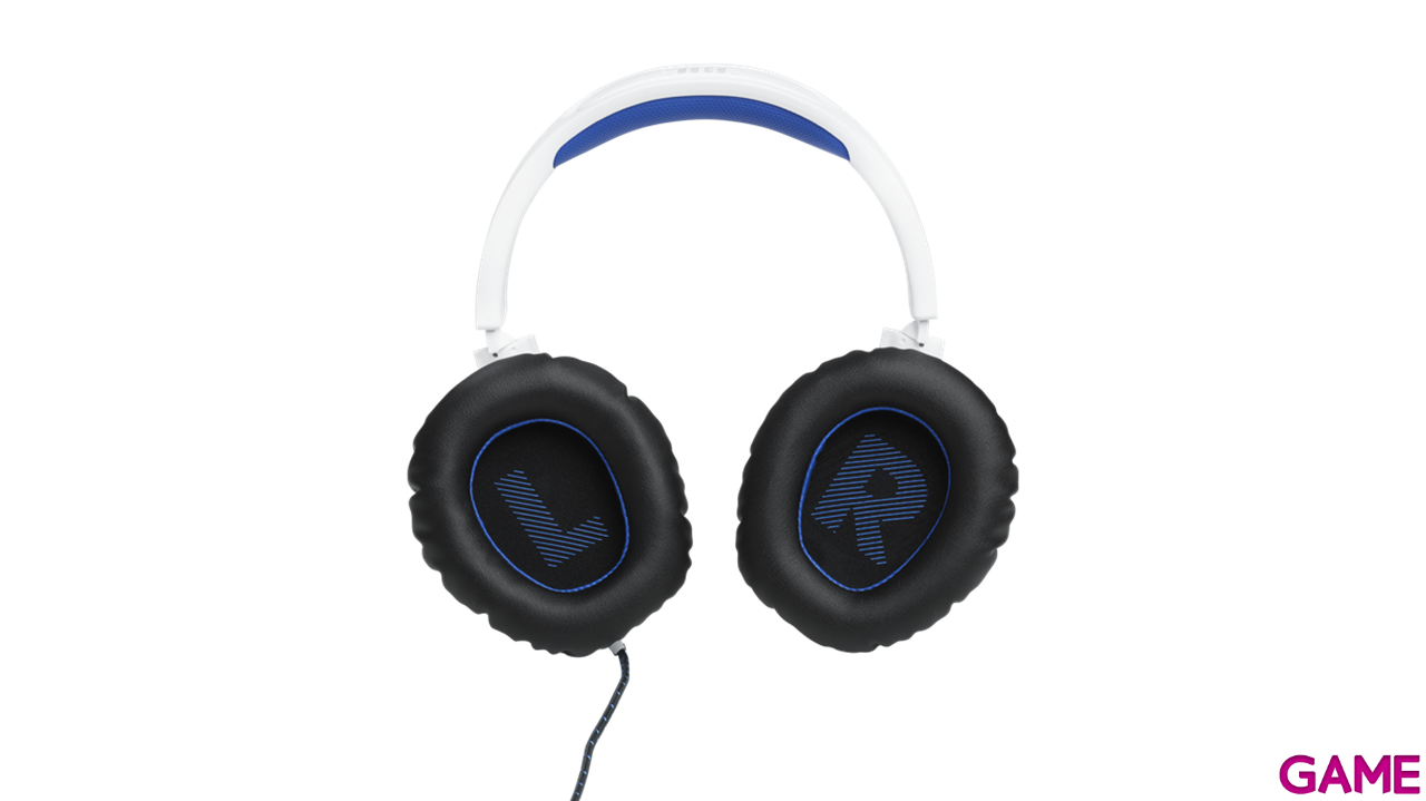 JBL Quantum 100P White Blue PC - PS5 - PS4 - XBOX - Switch - Auriculares Gaming-3