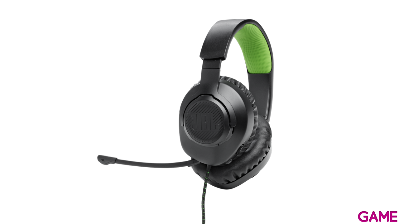 JBL Quantum 100X Black Green PC - PS5 - PS4 - XBOX - Switch - Auriculares Gaming-5
