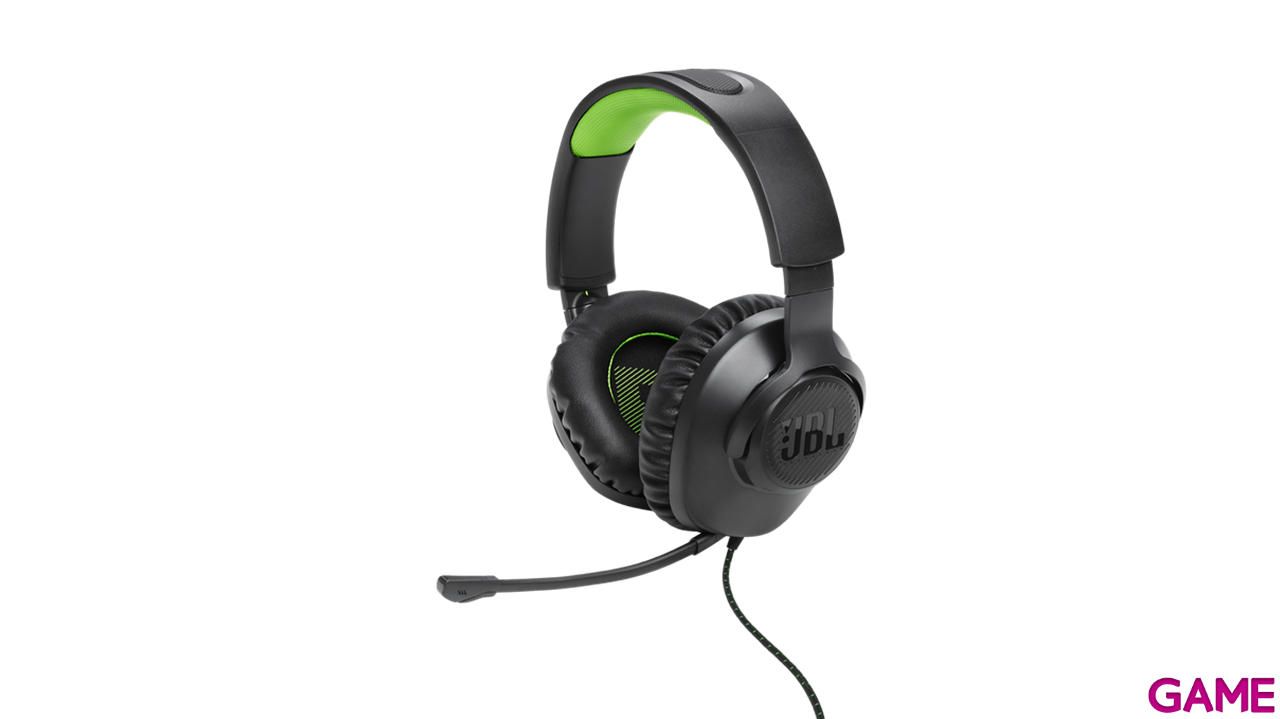 JBL Quantum 100X Black Green PC - PS5 - PS4 - XBOX - Switch - Auriculares Gaming-7