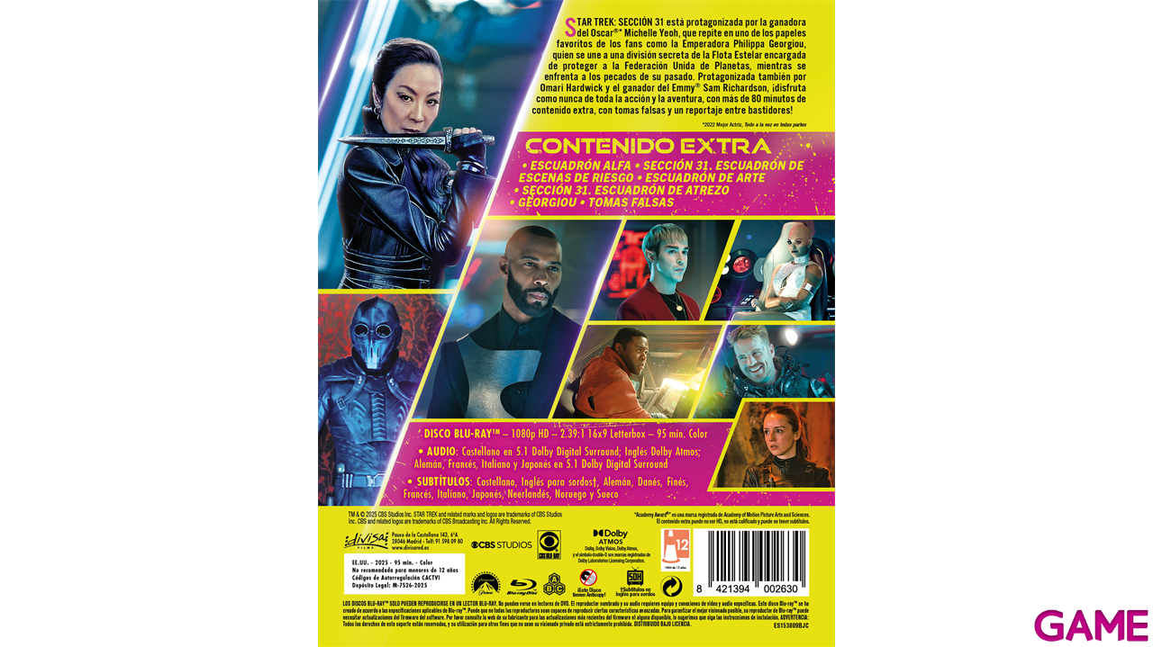 Star Trek Sección 31 Edición Steelbook-0