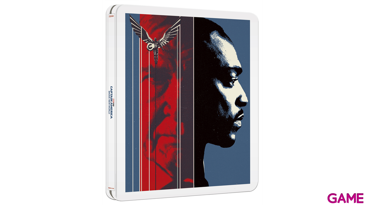 Capitán América Brave New World 4K + BD Edición Steelbook-0