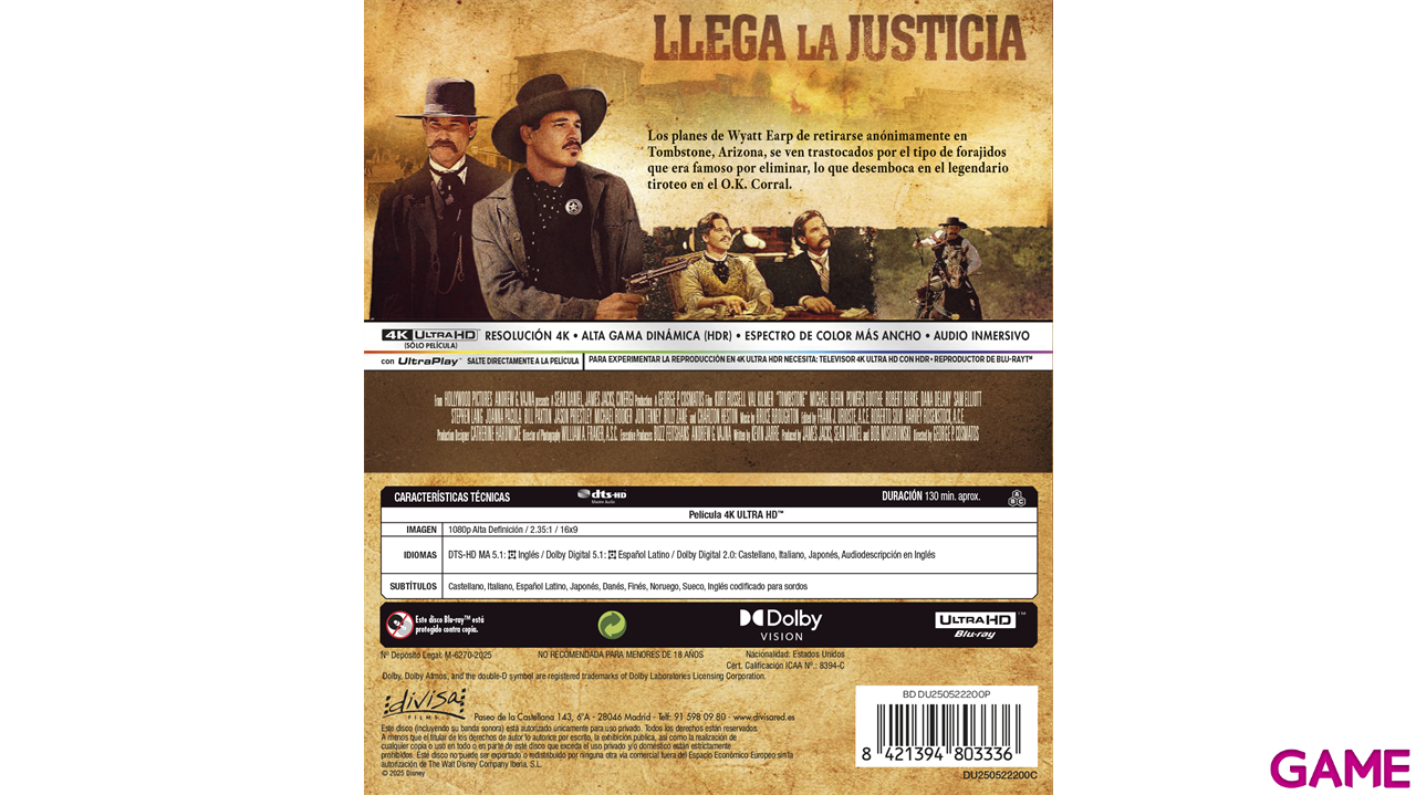 Tombstone 4K-1