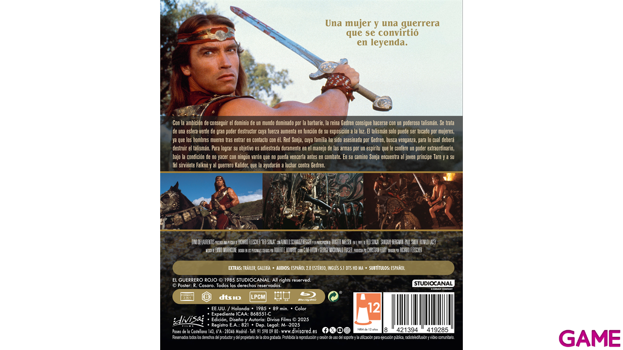 El Guerrero Rojo (Red Sonja)-0