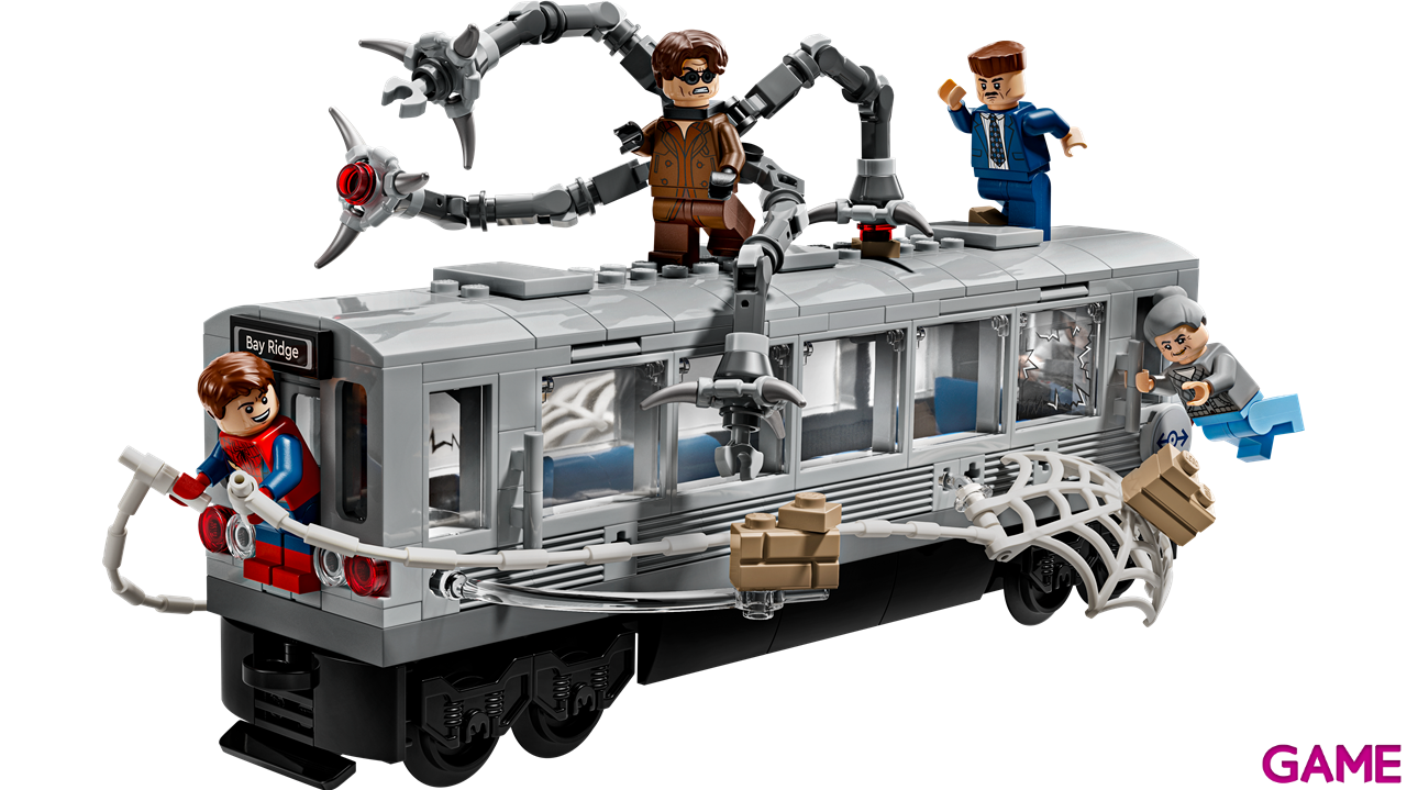 LEGO Super Heroes Marvel Spider-Man Vs. Doc Ock: Escena Del Tren Subterráneo 76321-0