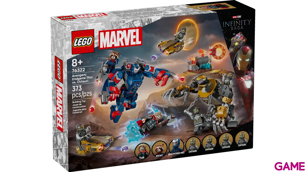 LEGO Super Heroes Marvel Thor De Vengadores: Endgame Vs. Chitauri 76322-0