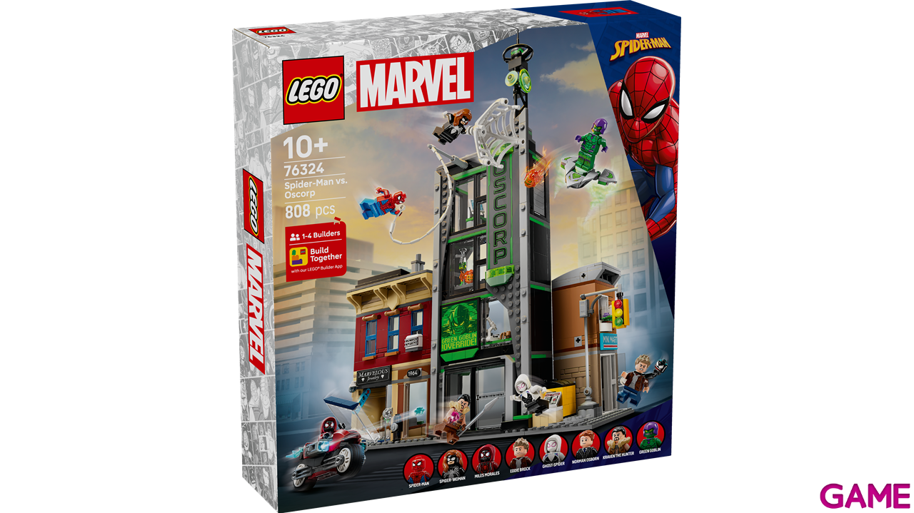 LEGO Super Heroes Marvel Spider-Man Vs. Oscorp 76324-1