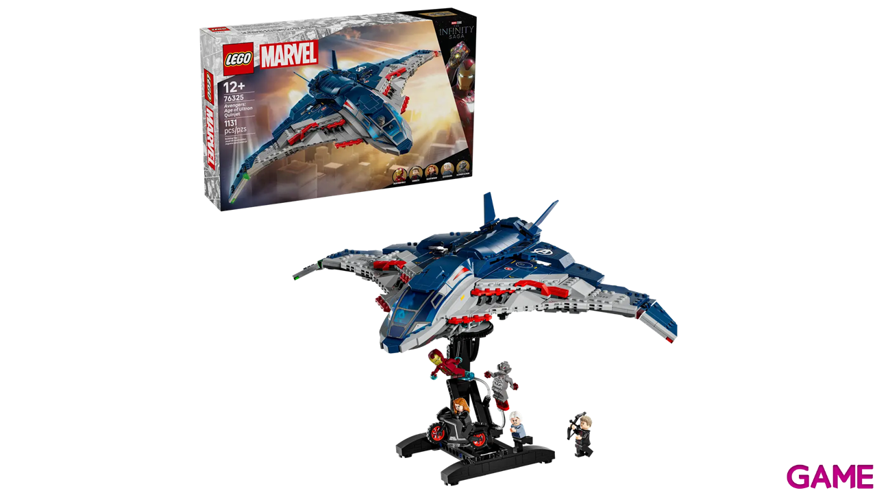 LEGO Super Heroes Marvel Quinjet De Vengadores: La Era De Ultrón 76325-0