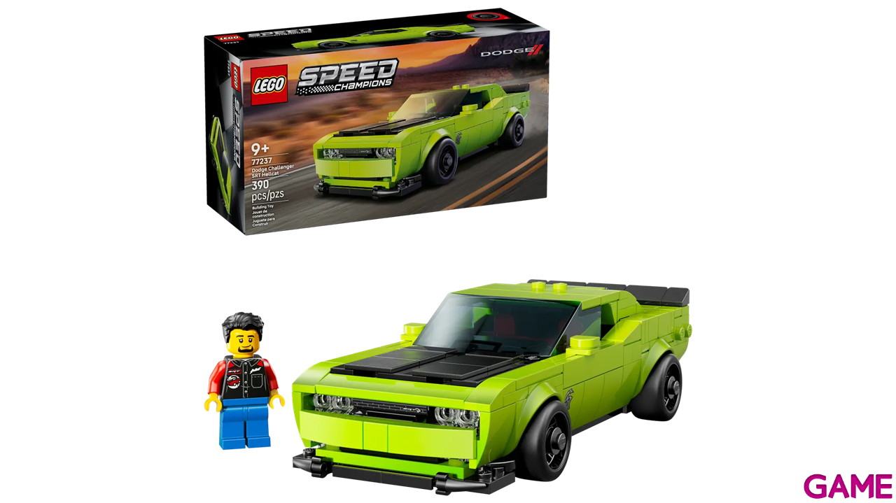 LEGO Speed Champions Deportivo Dodge Challenger SRT Hellcat 77237-0