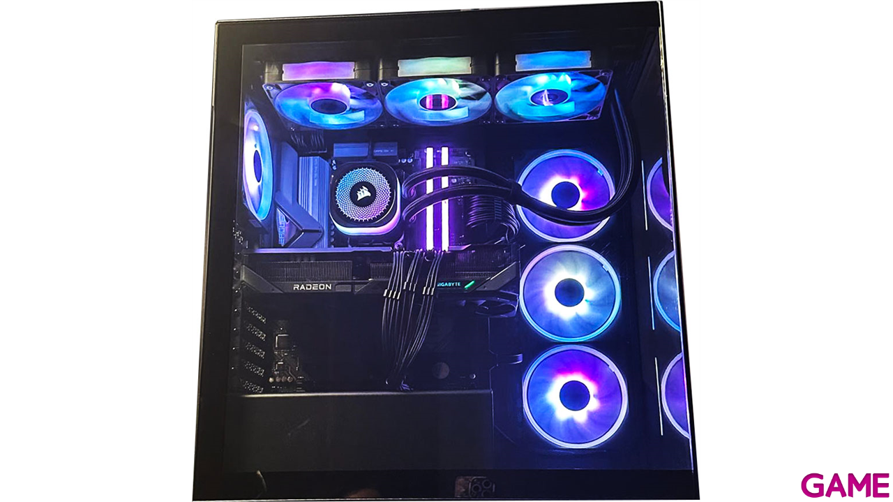 GAMEPC By Corsair iCUE70A Ryzen 7 7800X3D - RX 9070XT - 32GB - 2TB SSD M2 - Ordenador Sobremesa Gaming-3