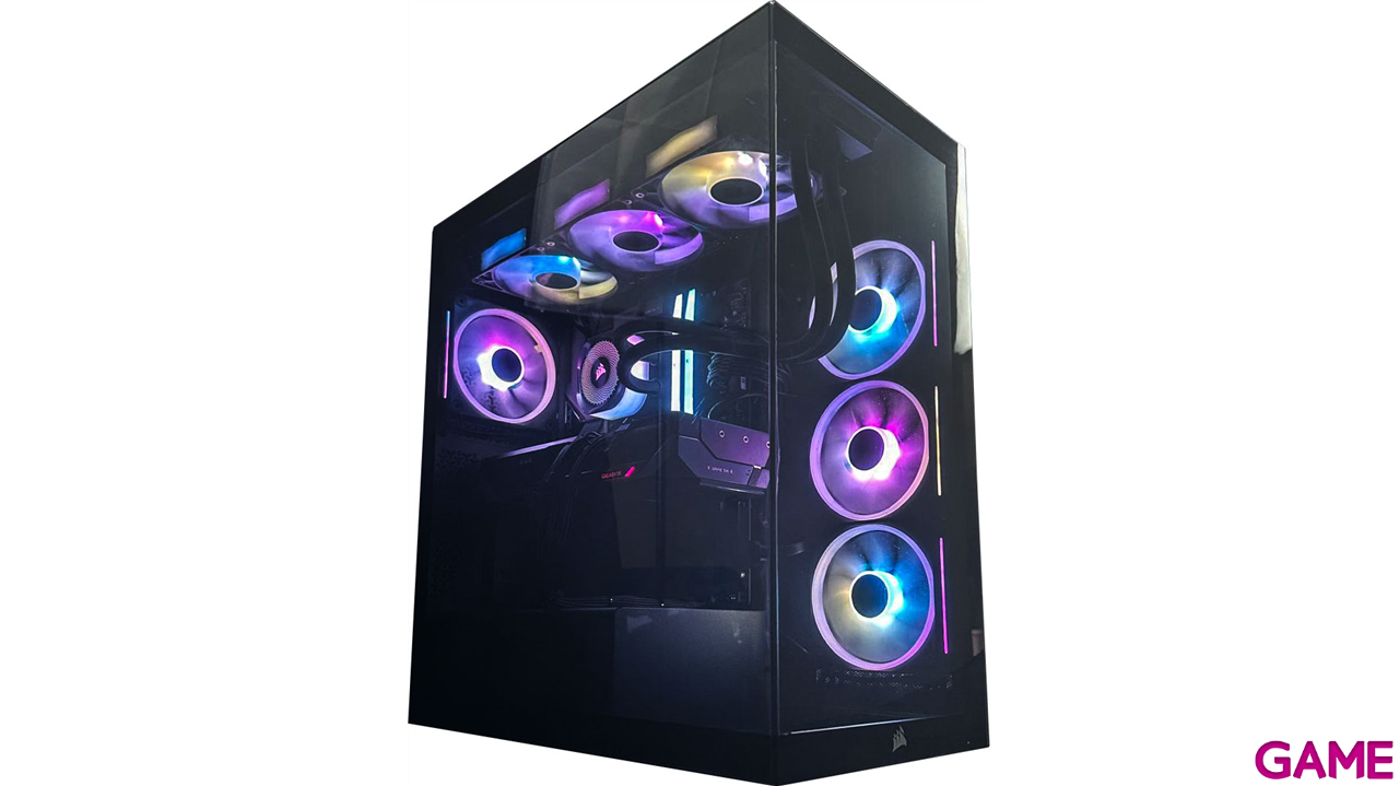 GAMEPC By Corsair iCUE70A Ryzen 7 7800X3D - RX 9070XT - 32GB - 2TB SSD M2 - Ordenador Sobremesa Gaming-5