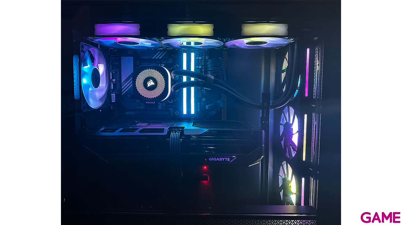 GAMEPC By Corsair iCUE70T i7-14700F - RTX 5070Ti - 32GB - 2TB SSD M2 - Ordenador Sobremesa Gaming-0