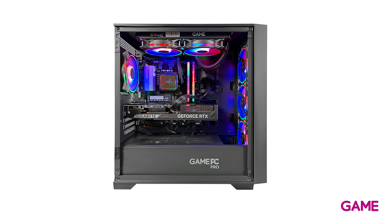 GAMEPC Pro 257570 i7-14700F - RTX 5070 - 16GB - 1TB SSD - Ordenador Sobremesa Gaming-2