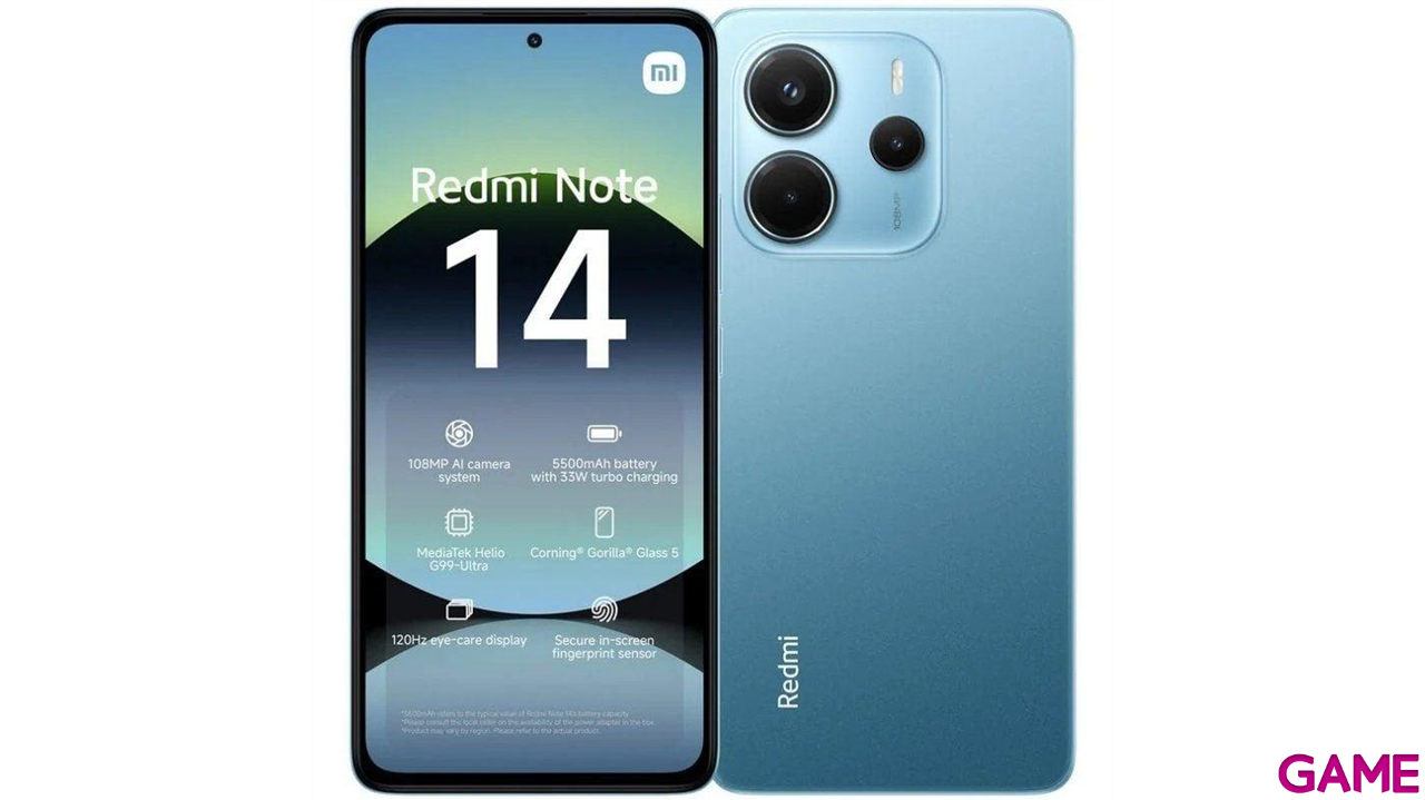 Xiaomi Redmi Note 14 6/128 GB Azul-4
